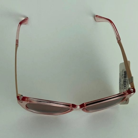 SG00796 Urbanology Trans Pink Sunglasses For Women Square Tinted 100% UVA/UVB - Picture 3 of 7